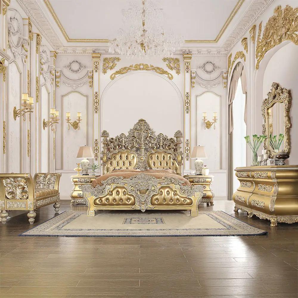 Seville - Mirror - Gold by Unique Piece Furniture