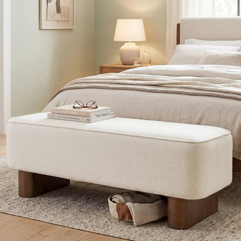 Modern Upholstered Ottoman Bench by HouseOfZazla