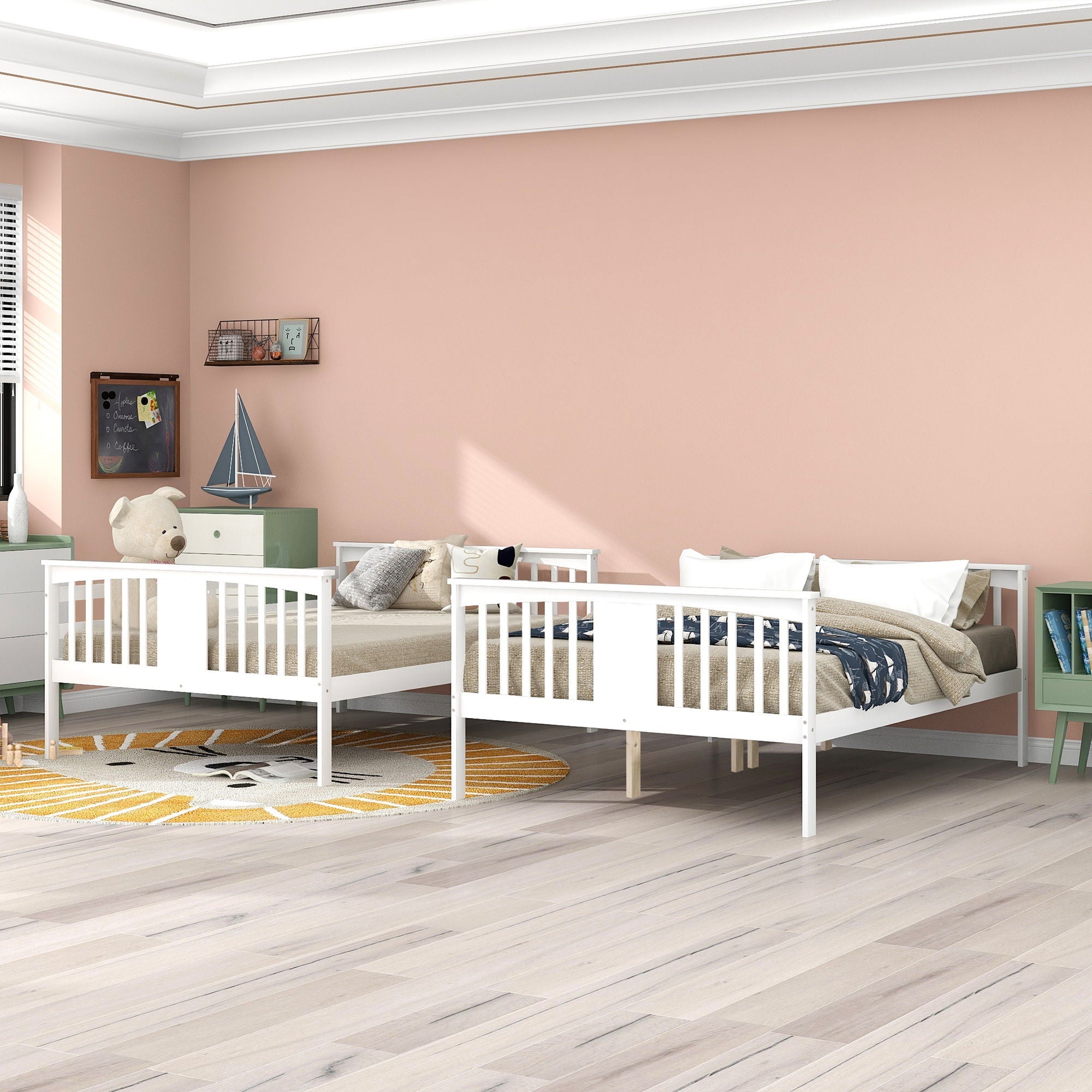 Bunk Bed With Ladder For Bedroom by HouseOfZazla