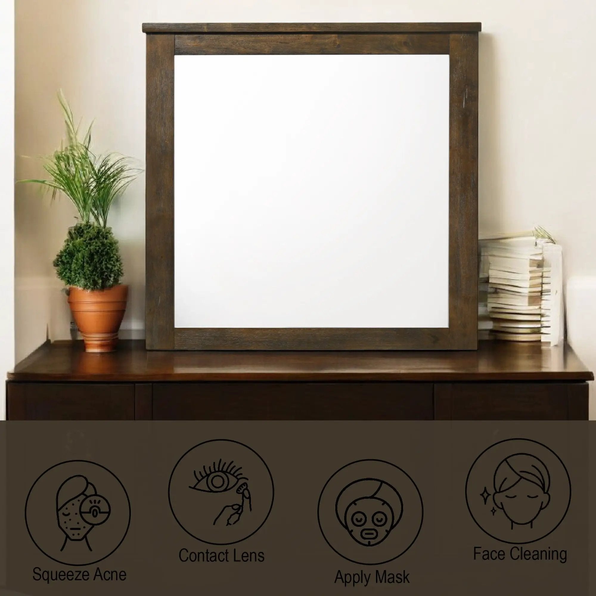 Merrilee - Mirror - Oak by HouseOfZazla