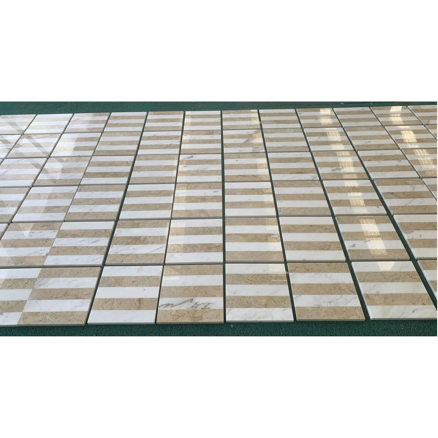 Elegant Waterjet Polished Marble Tile For Floor And Wall by HouseOfZazla