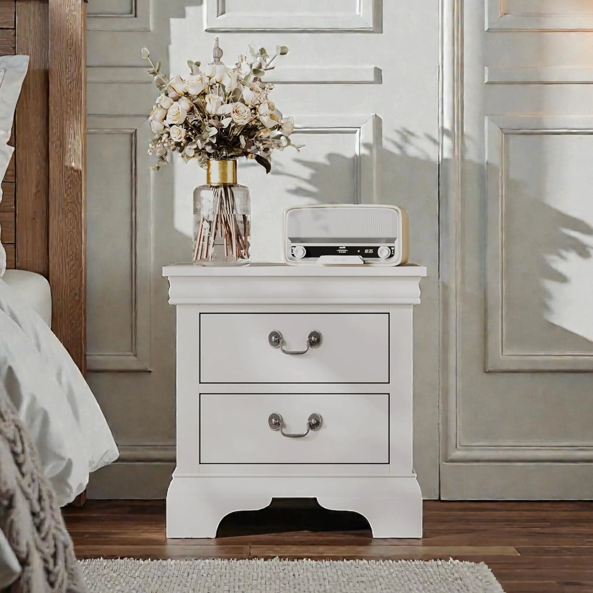 Nightstand With 2 Drawers by Unique Piece Furniture