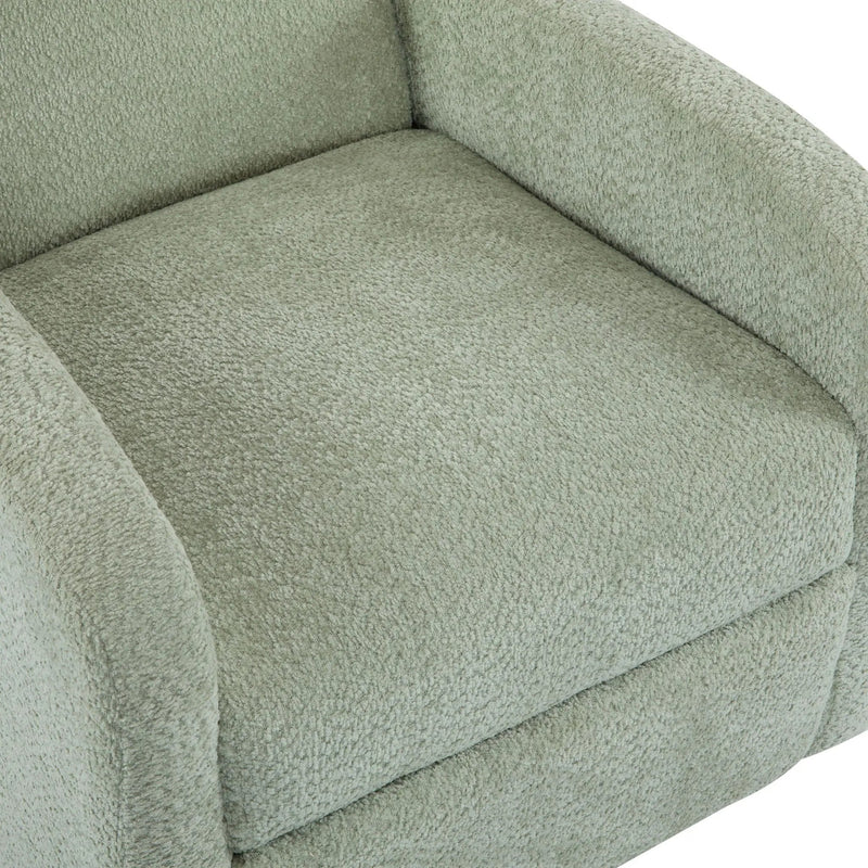 Contemporary 360 Swivel and Glider Recliner Chair by HouseOfZazla