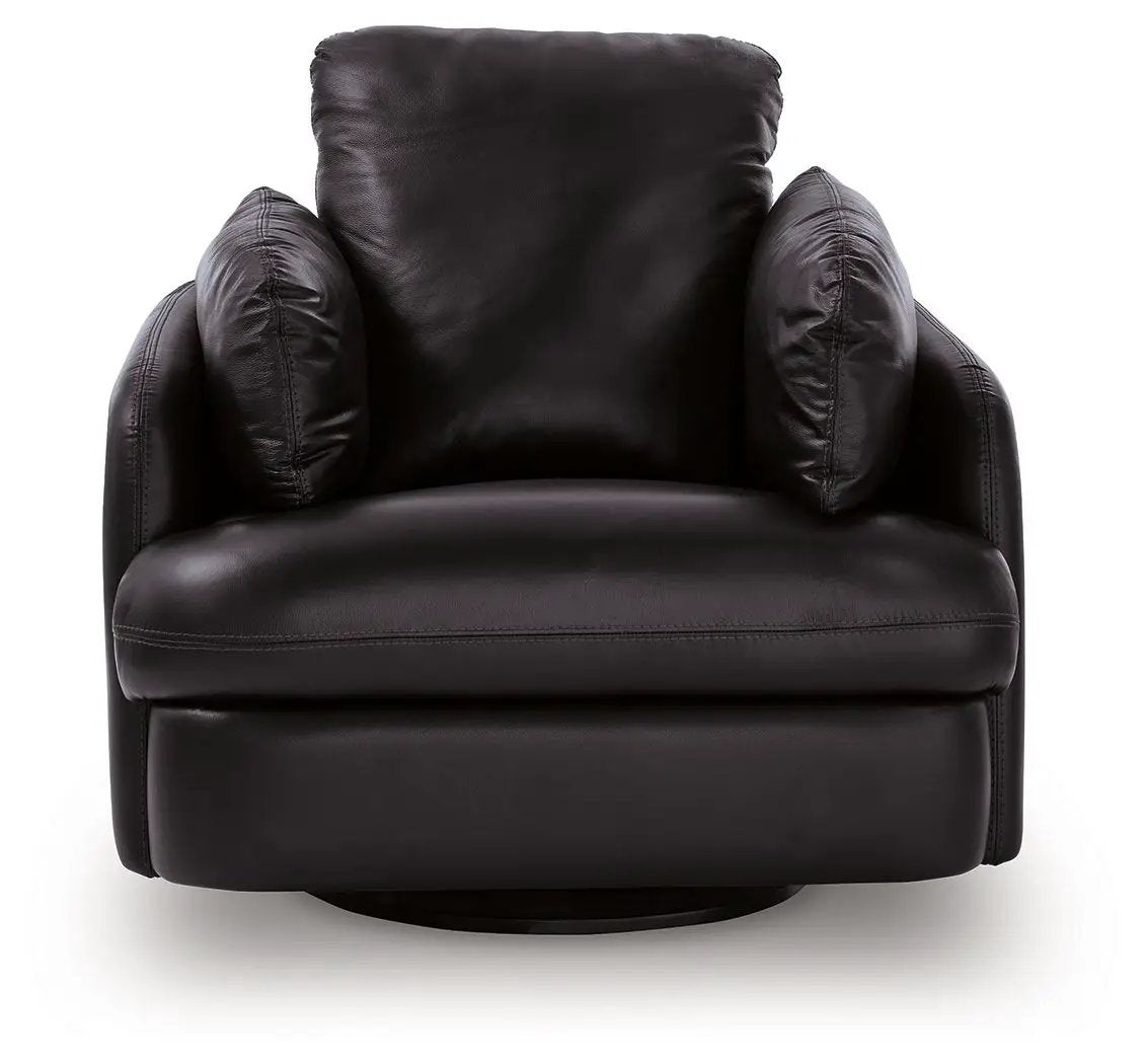 Modmax II - Swivel Glider Recliner - Black by Unique Piece Furniture