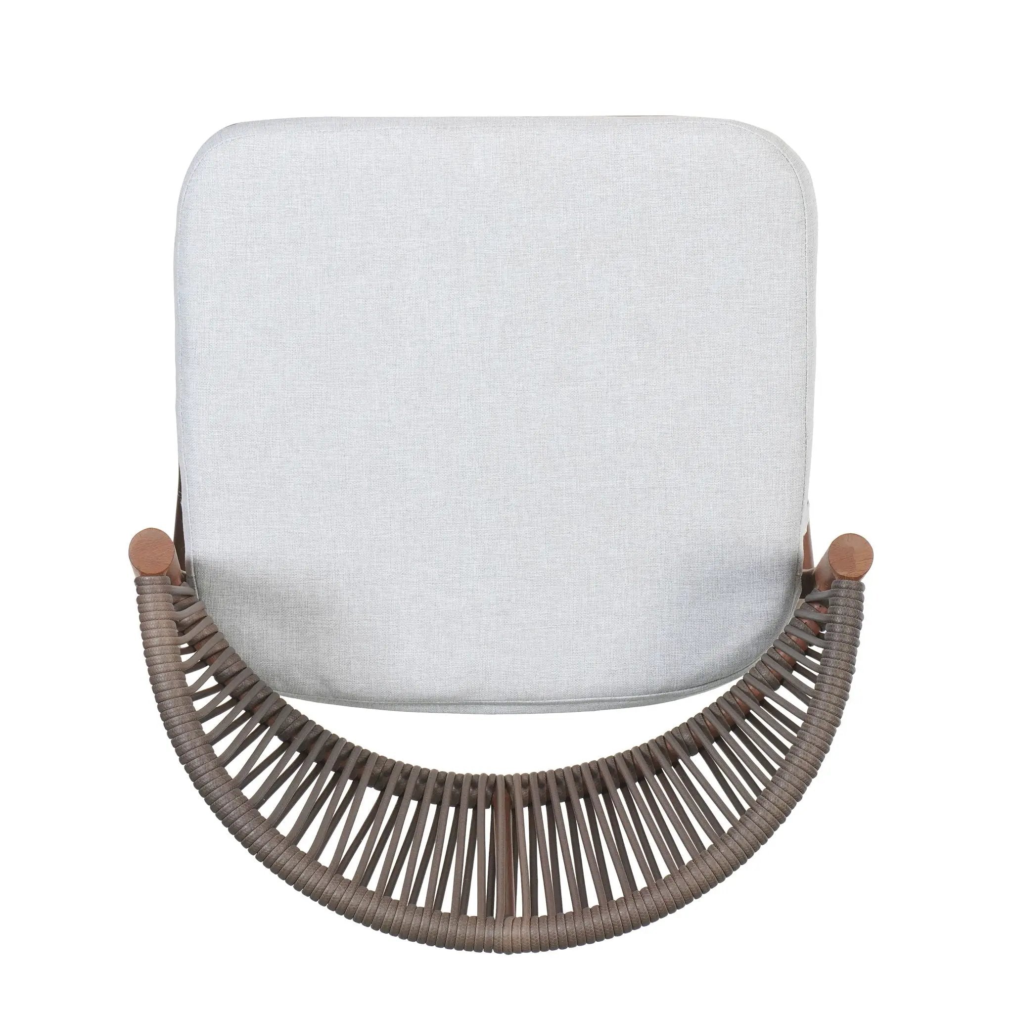 Outdoor 26" Counter Height Metal Frame Counter Stools With Scallop Shaped Backrest & Water Resistant Cushions by HouseOfZazla