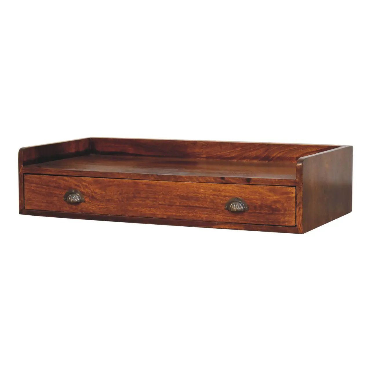 Belmont - Wall Mounted Console Shelf - Chestnut by HouseOfZazla