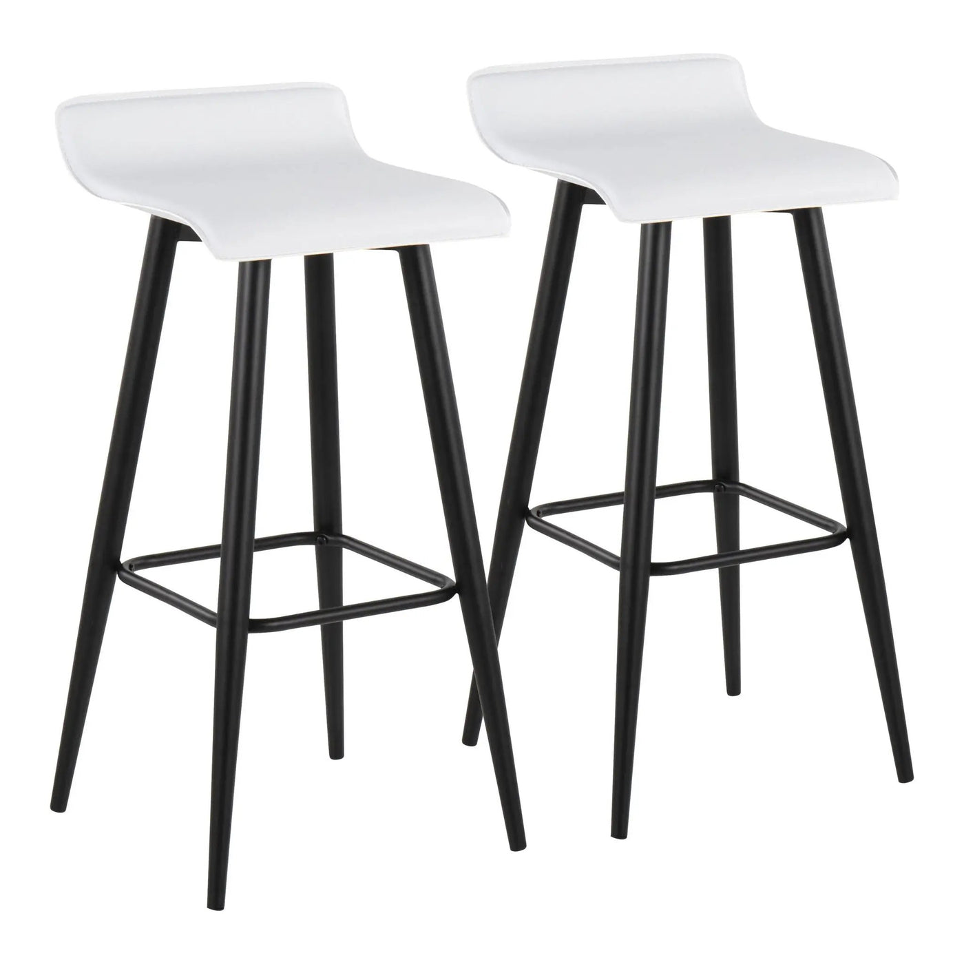 Ale - Contemporary Fixed Height Bar Stool (Set of 2) by HouseOfZazla