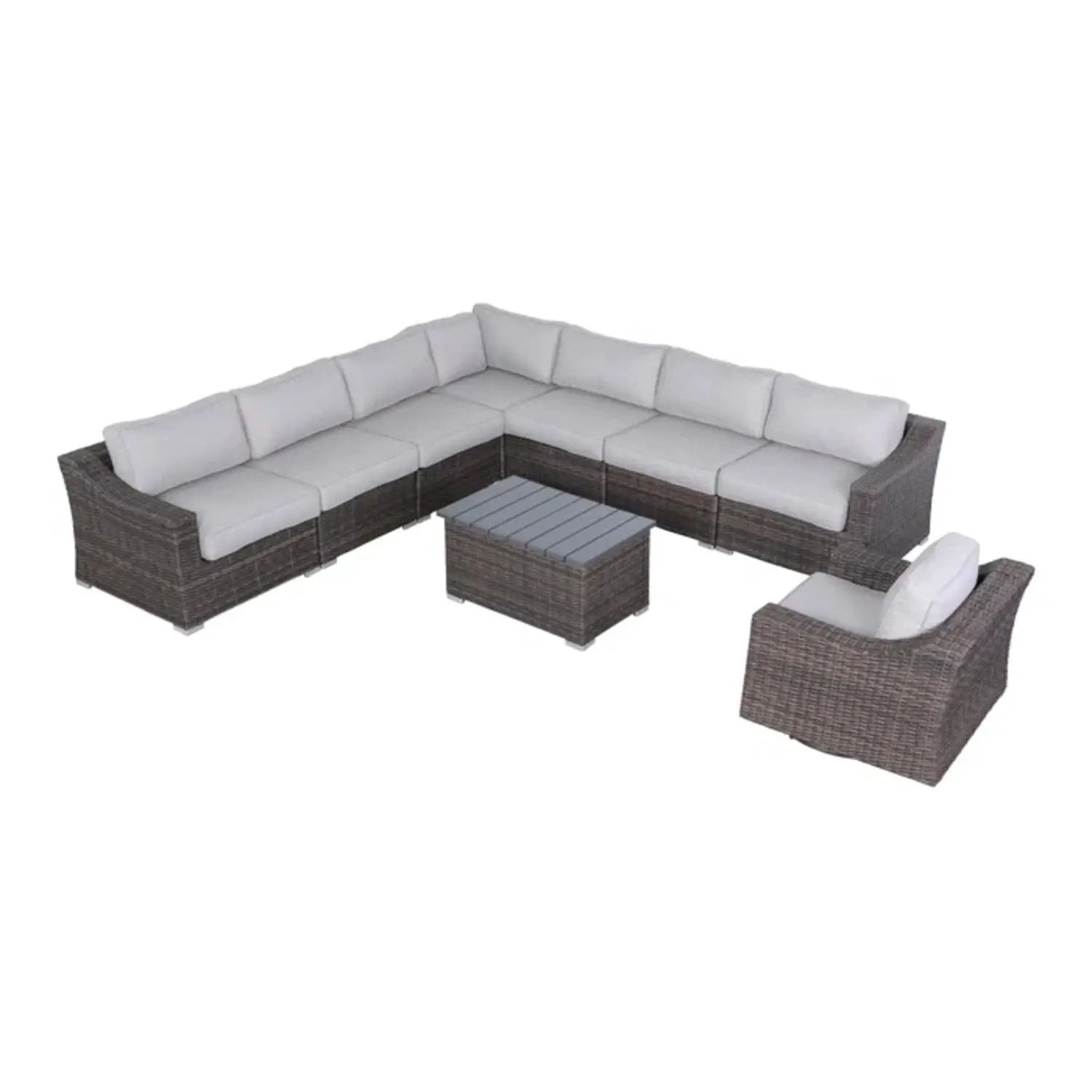 Stylish Sofa Seating Group With Cushions Perfect For Outdoor Gatherings by Unique Piece Furniture
