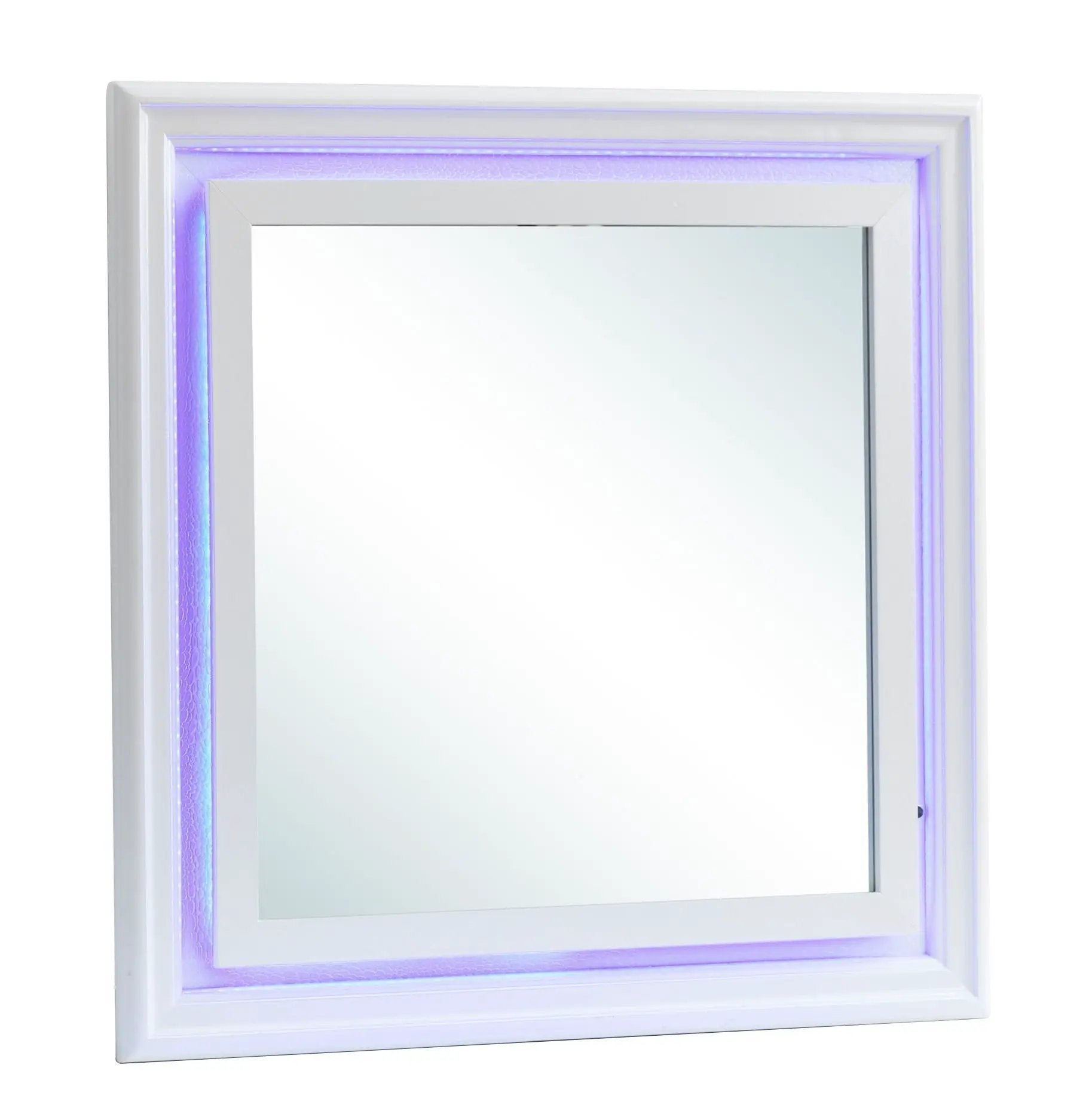 Lorana - Elegant Transitional LED Mirror by Unique Piece Furniture