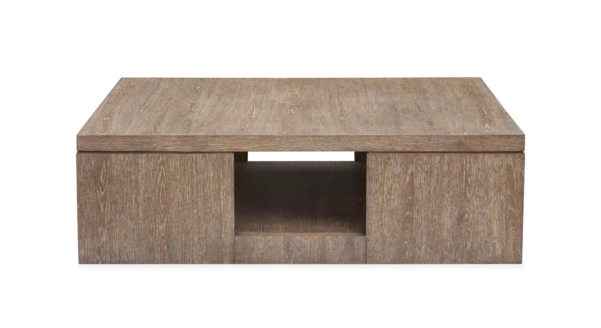 Cypress - Square Cocktail Table With Casters - Spiced Brown by Unique Piece Furniture