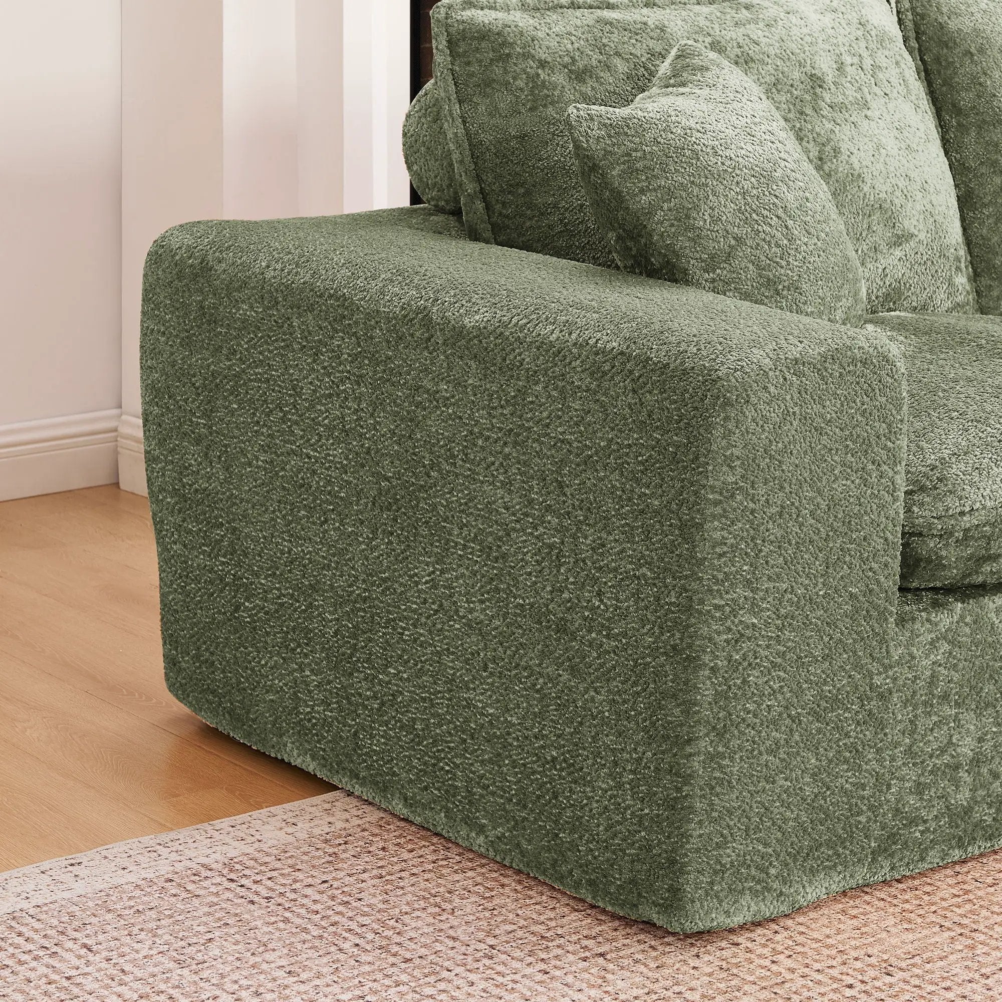 Sectional Sofa With Moveable Ottoman by Unique Piece Furniture