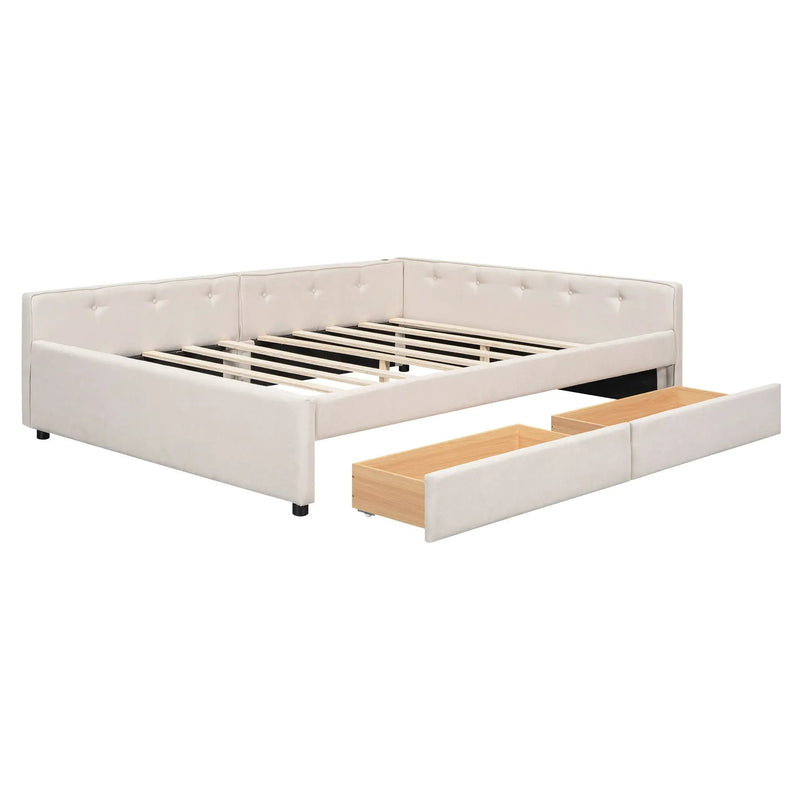 Platform Bed With USB Ports by HouseOfZazla