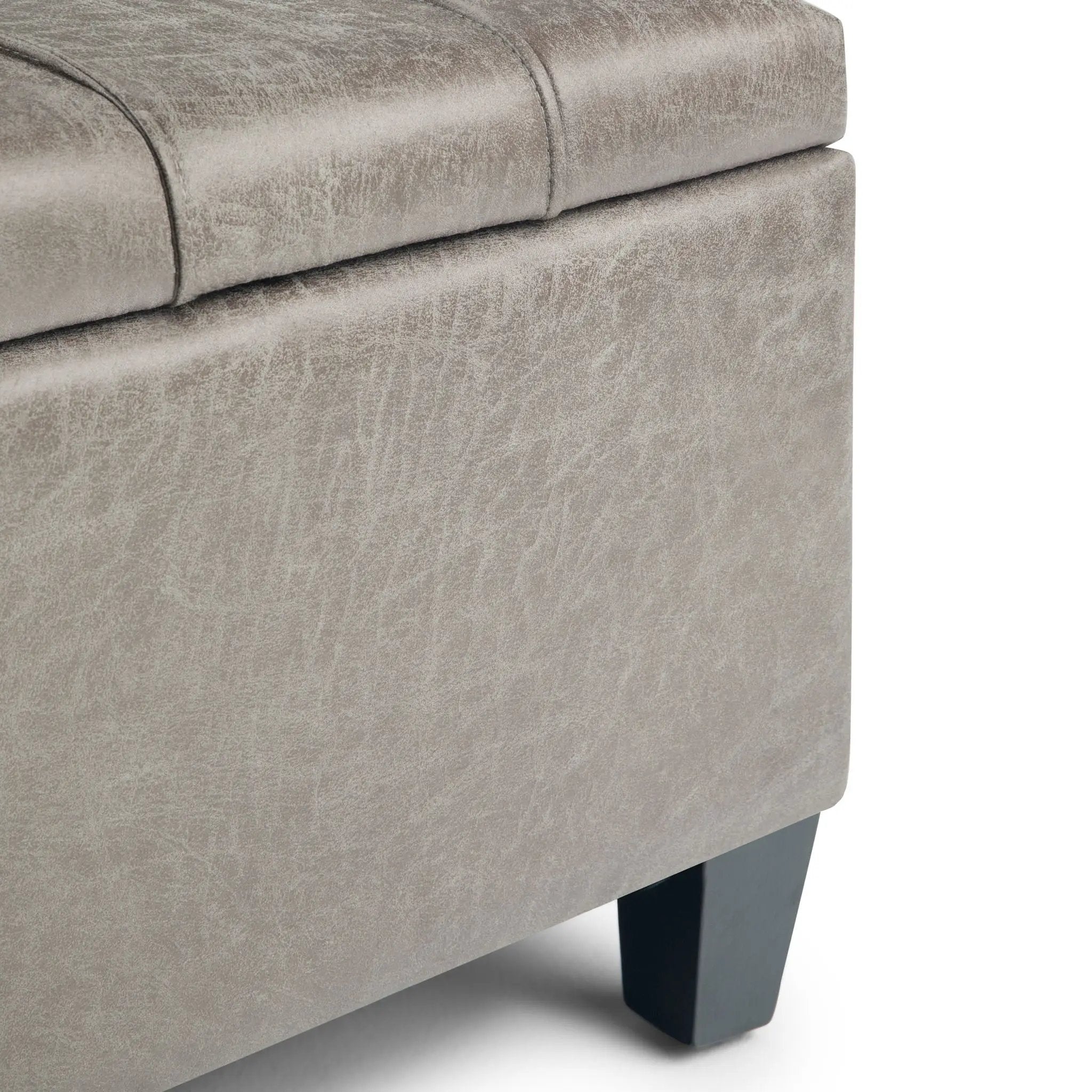Harrison - Upholstered Coffee Table Storage Ottoman by HouseOfZazla