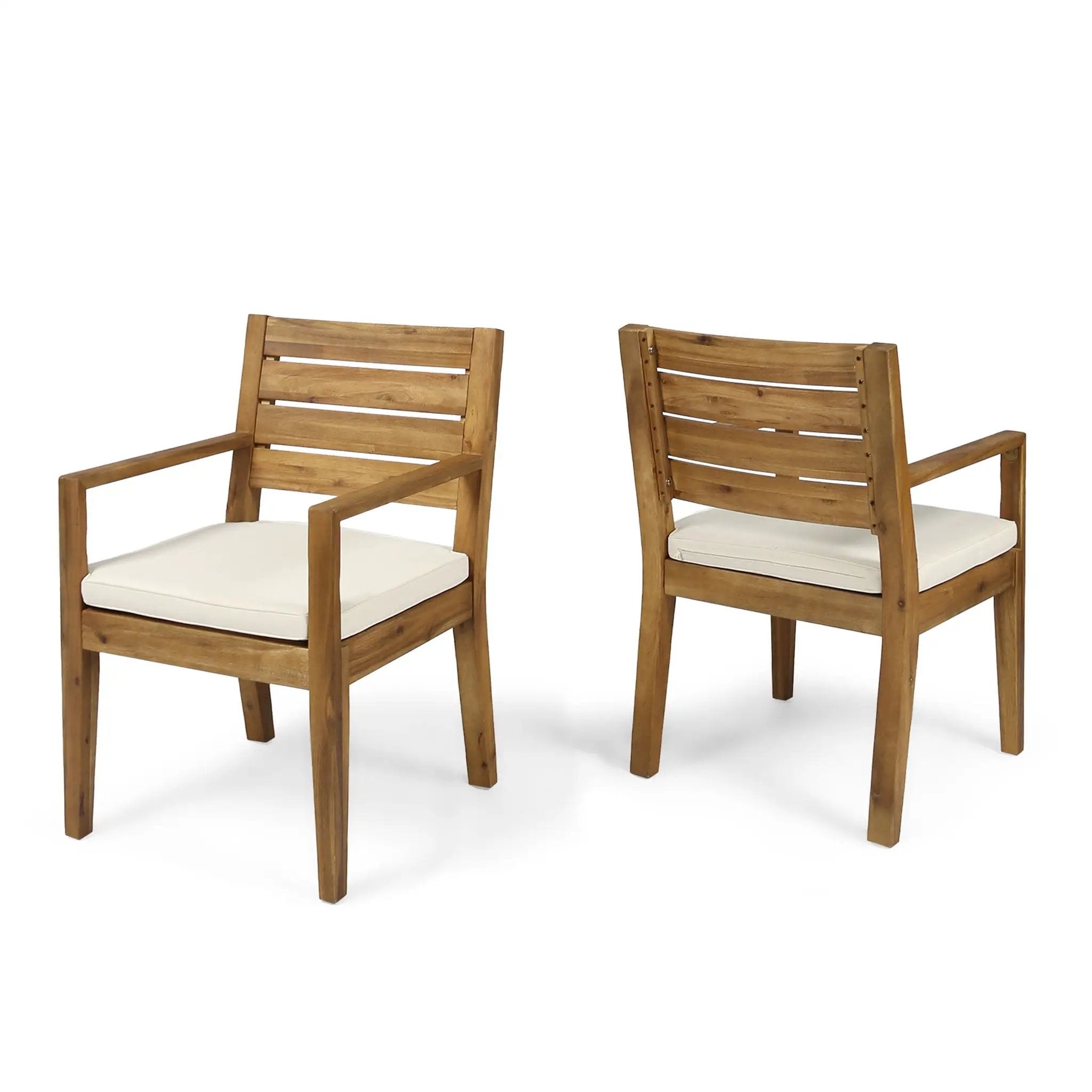 Outdoor Elegant Design Dining Chair (Set of 2) by HouseOfZazla