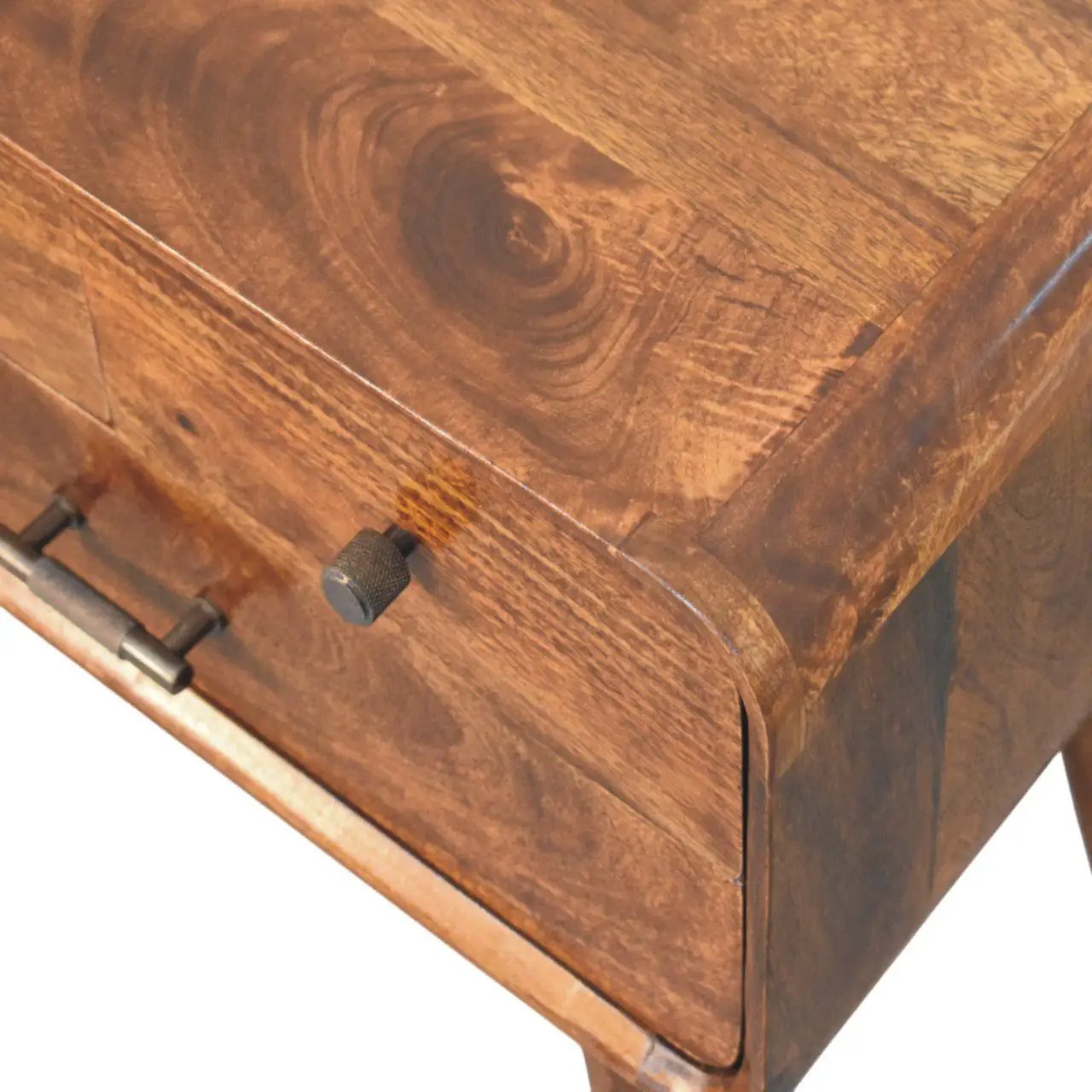 Avora - 3 Drawer Nightstand - Brown by HouseOfZazla