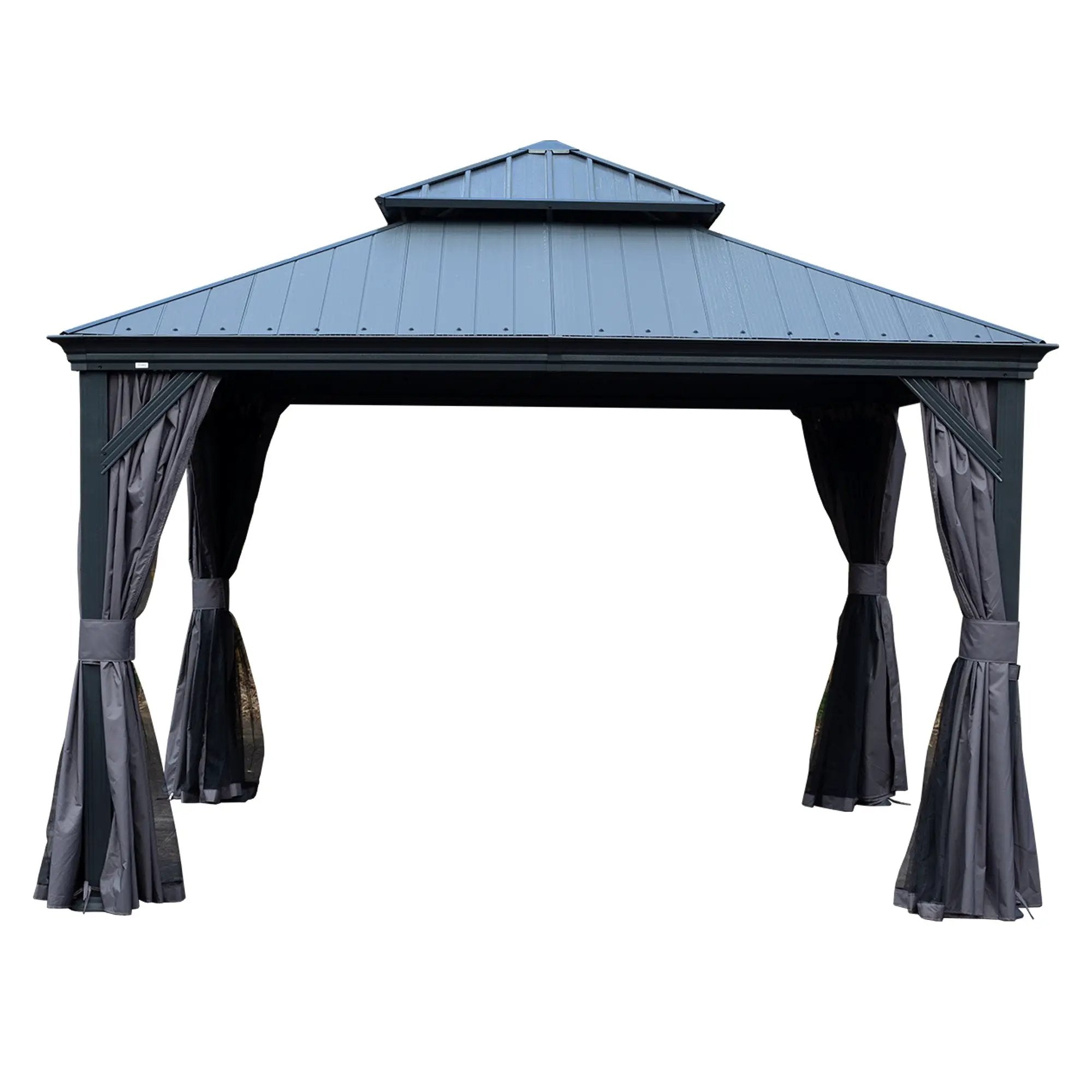 12'x12' Hardtop Gazebo with Resin Roof by HouseOfZazla