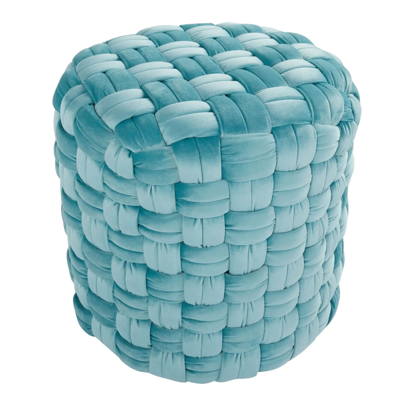 Braided - Versatile Round Ottoman by HouseOfZazla