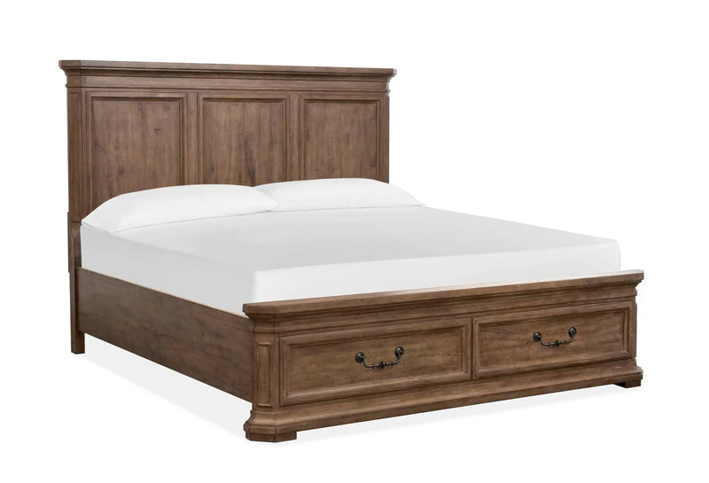 Adler Court - Panel Storage Bed by Unique Piece Furniture