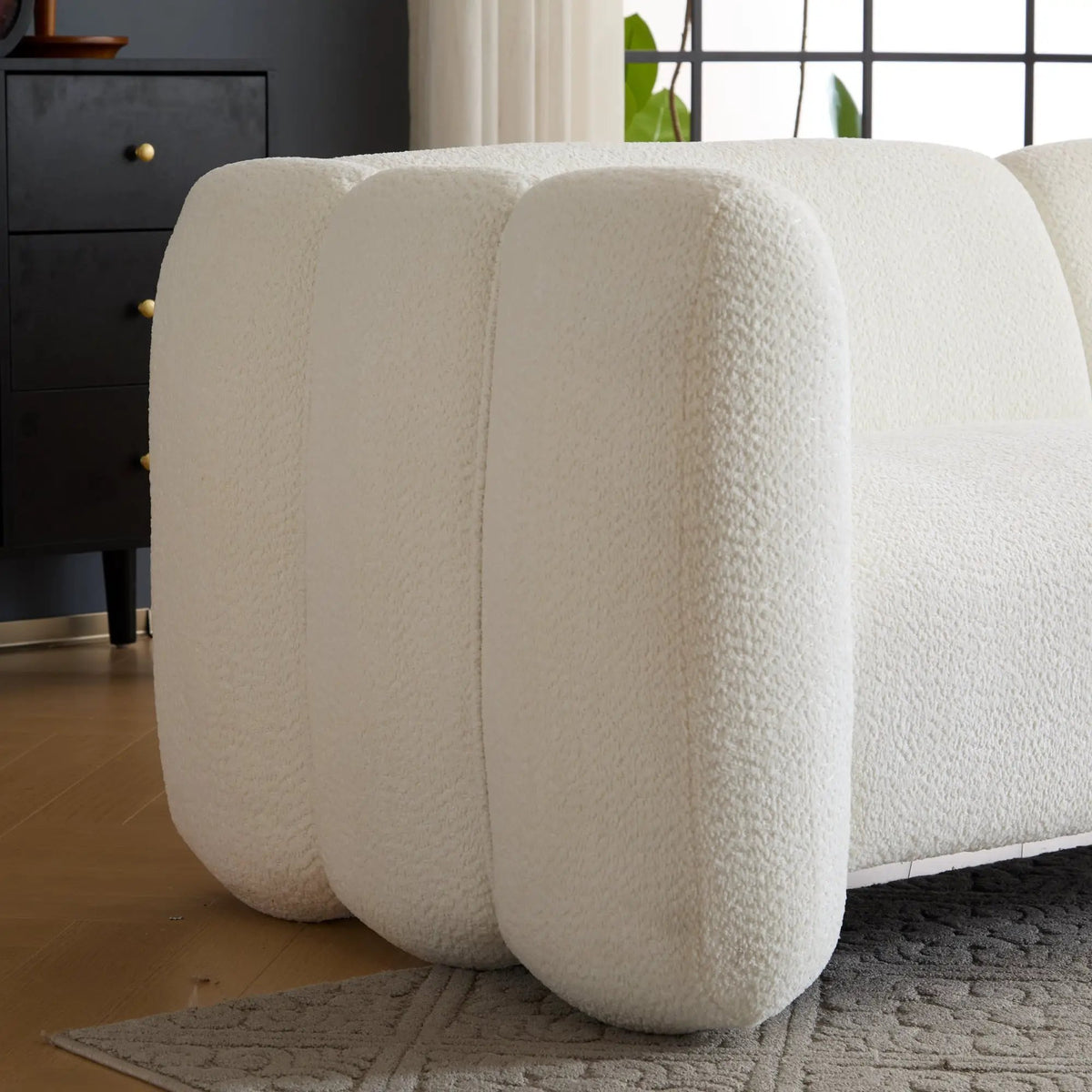 Tonson 83" 3-Seater Boucle Sofa by HouseOfZazla