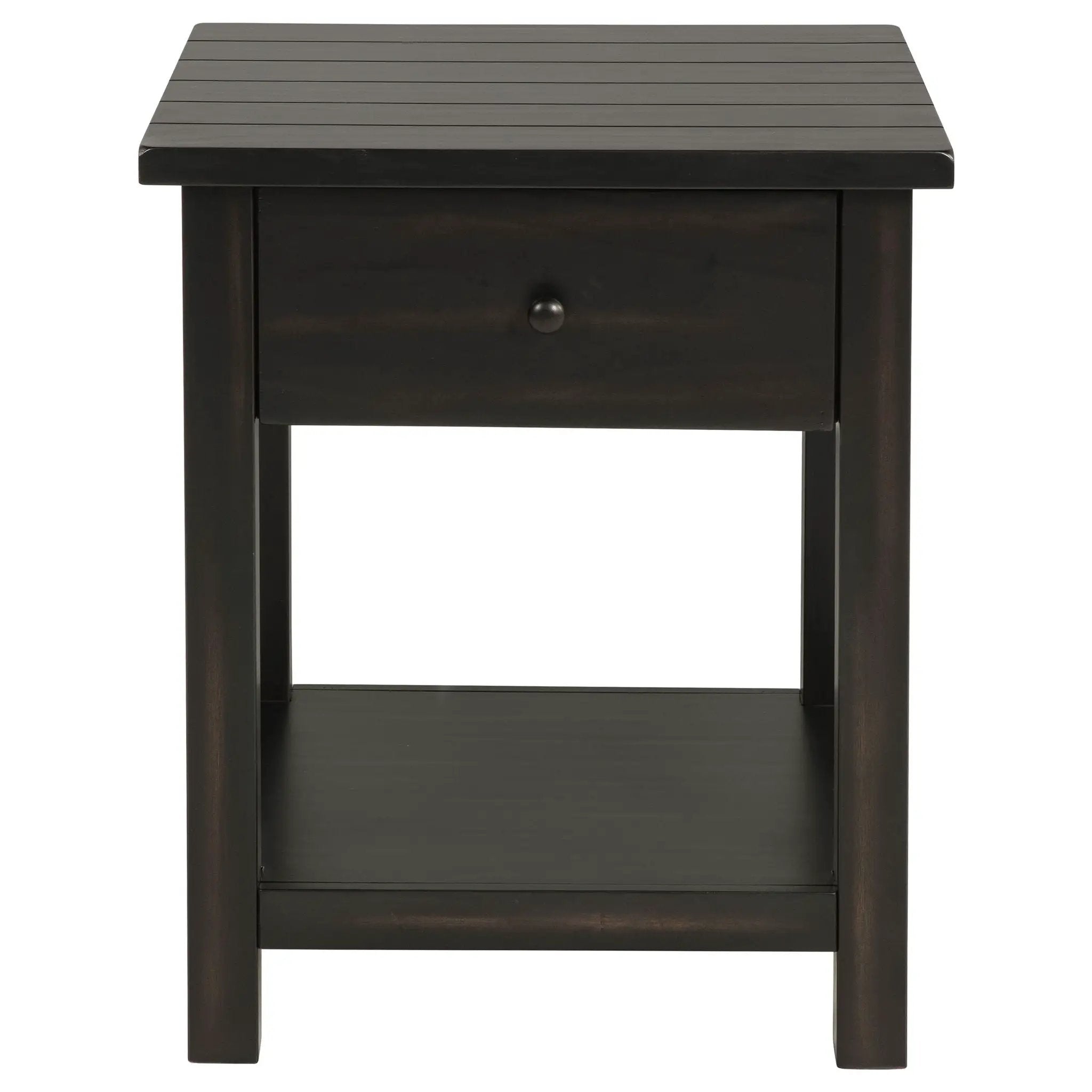 Payne 2-piece Coffee and 1-drawer End Table Set Java by Unique Piece Furniture