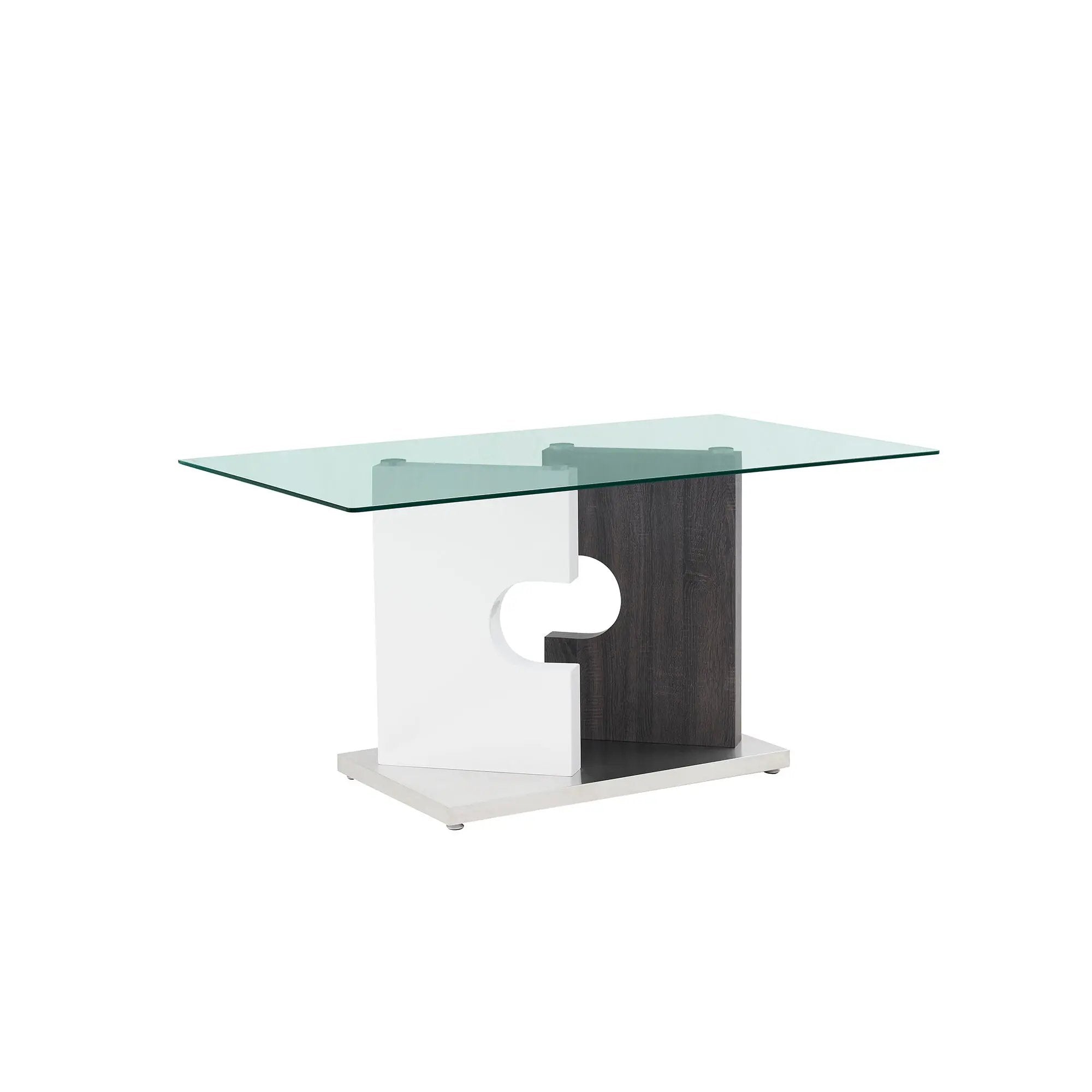 Iris - Dining Table - Gray by HouseOfZazla