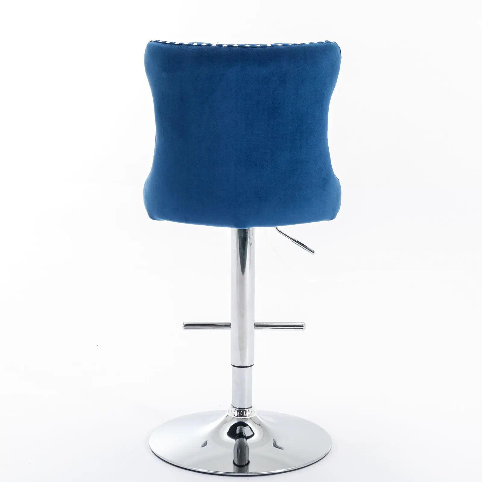Swivel Adjustable Height Barstools Set of 2 by HouseOfZazla