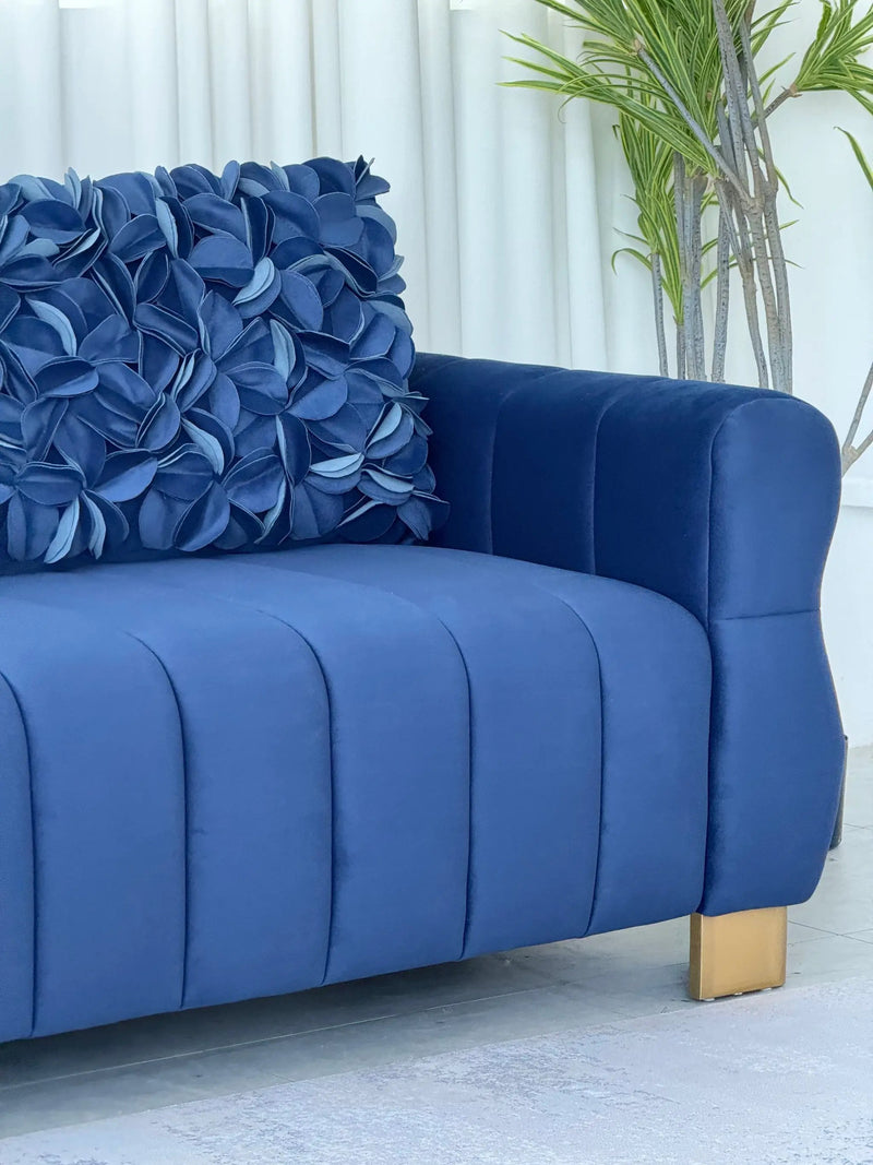 FX-P56-RBH Velvet Sofa by HouseOfZazla