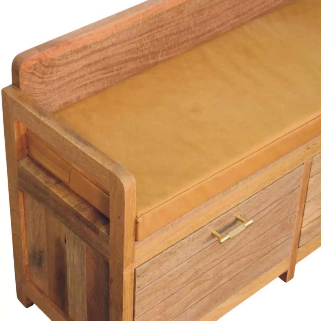 Oxford - 2 Drawer Storage Bench - Beige by Unique Piece Furniture