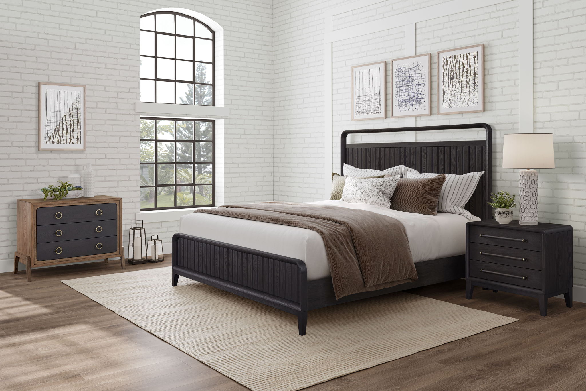 9 Drawer Dresser - Black