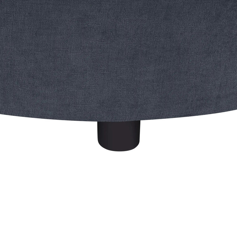 Modern L-Shaped Sectional Sofa With Curved Chaise, USB Ports, And Side Storage Pockets