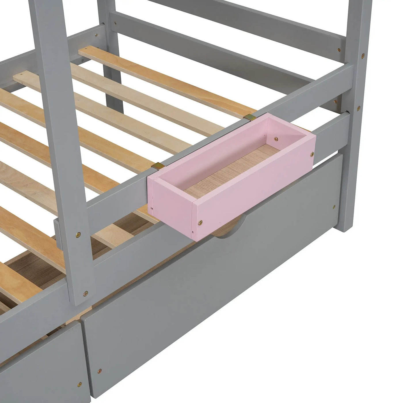 Bunk Bed With Playhouse Roof And Window by Unique Piece Furniture