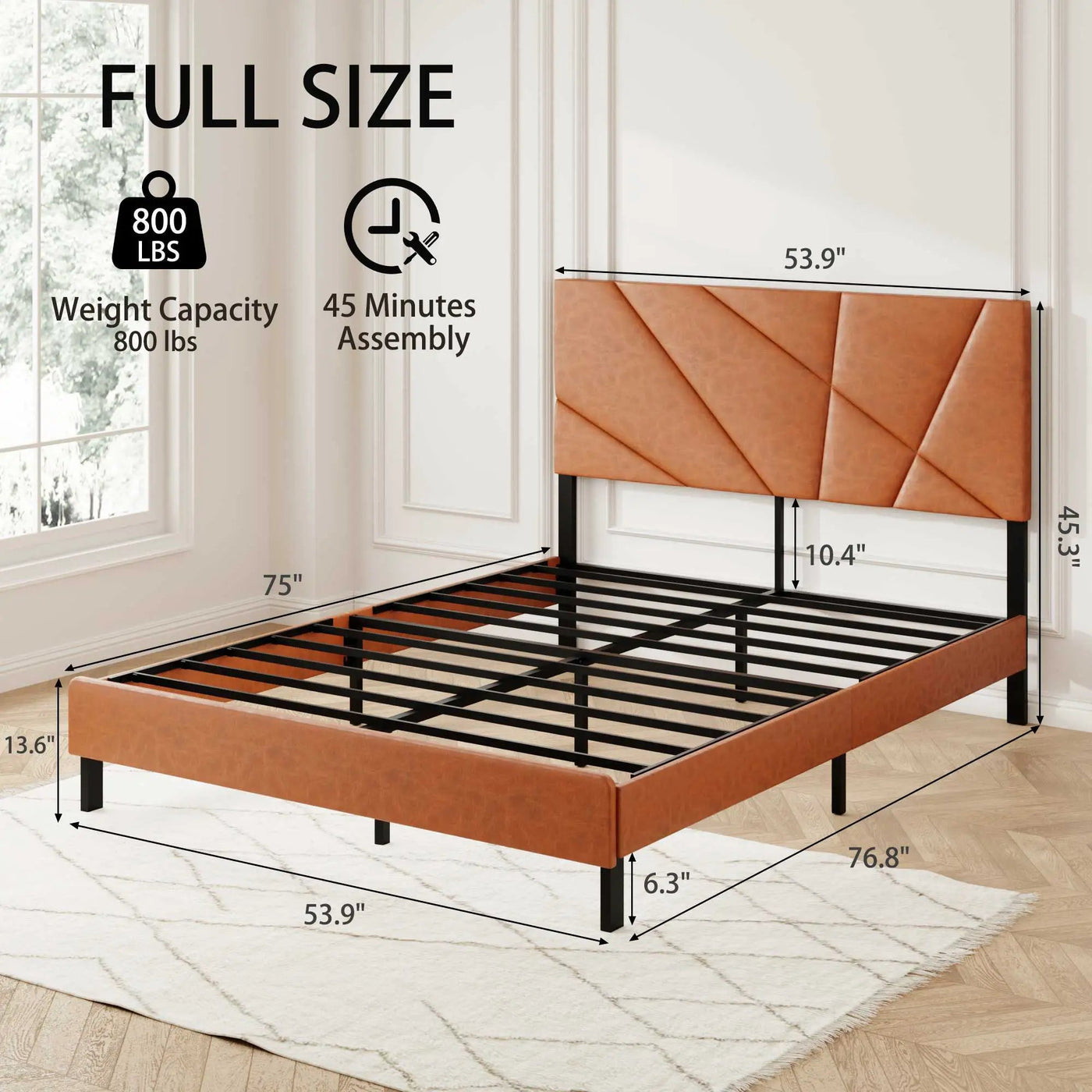 Vintage Under Bed Storage And Square Platform Design by HouseOfZazla