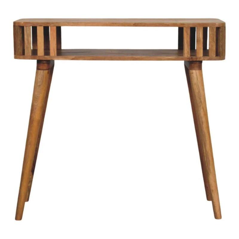 Slatted Console - Light Brown by HouseOfZazla