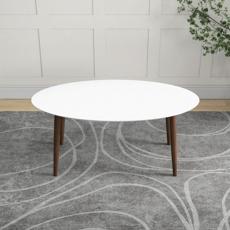 Ada - Mid-Century Modern Style Oval Dining Table by HouseOfZazla