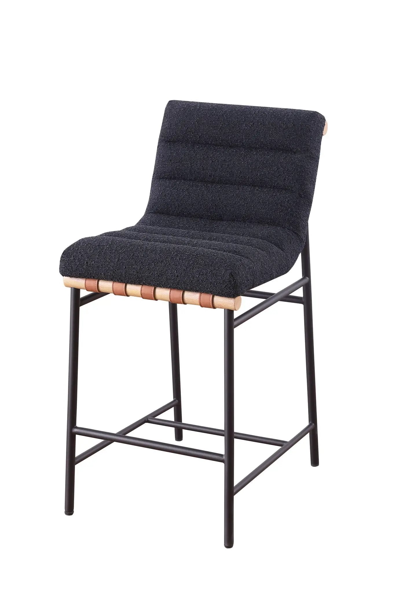 Lahni - 17" Boucle Fabric Counter Height Chair by Unique Piece Furniture