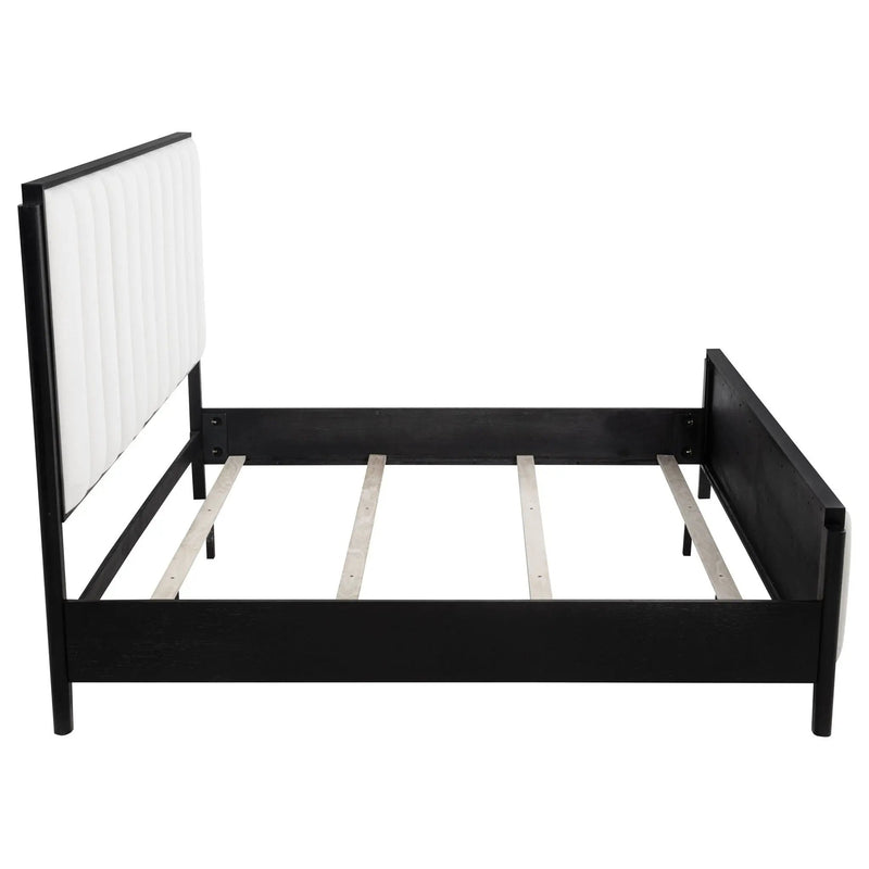 Brookmead 60-inch Upholstered Eastern King Bed Black by Unique Piece Furniture