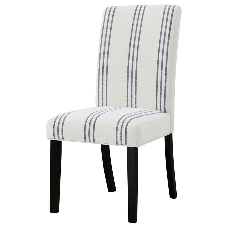Herran Upholstered Dining Side Chair Beige (Set of 2) by Unique Piece Furniture