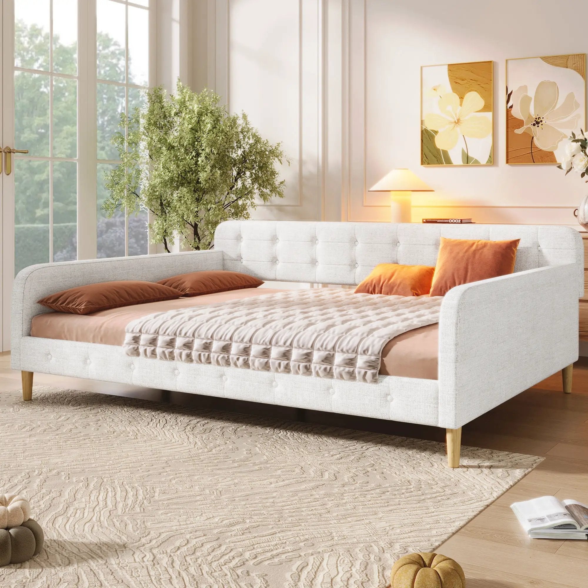 Upholstered Daybed by HouseOfZazla