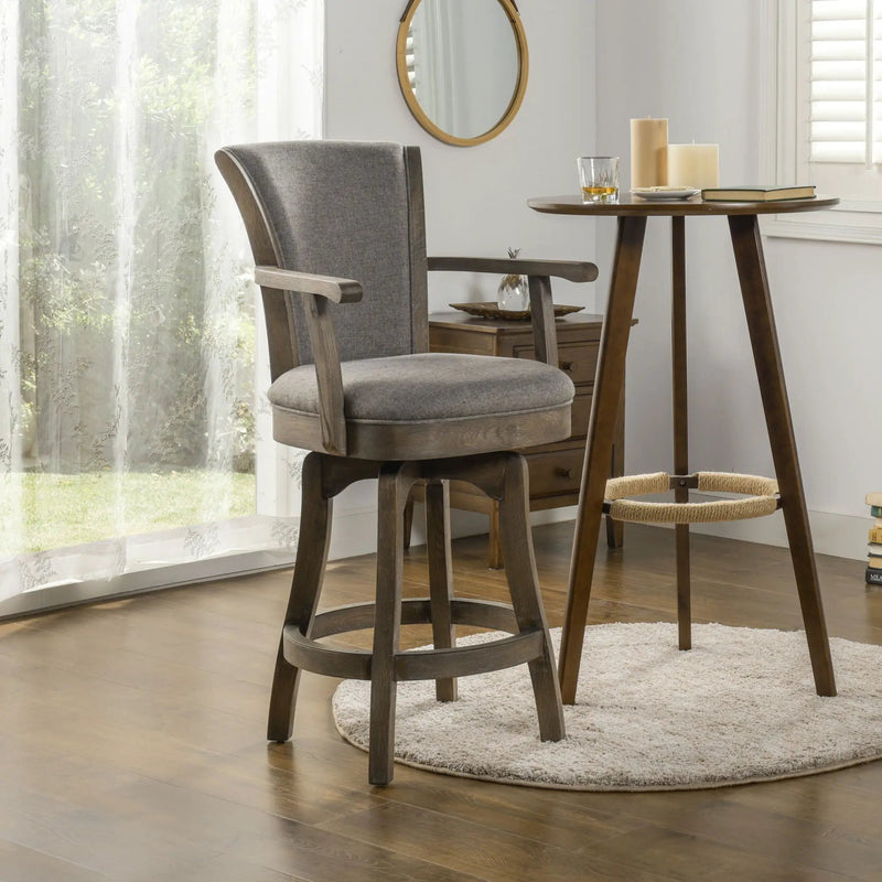 Williams - Swivel Counter Height Bar Stool by Unique Piece Furniture