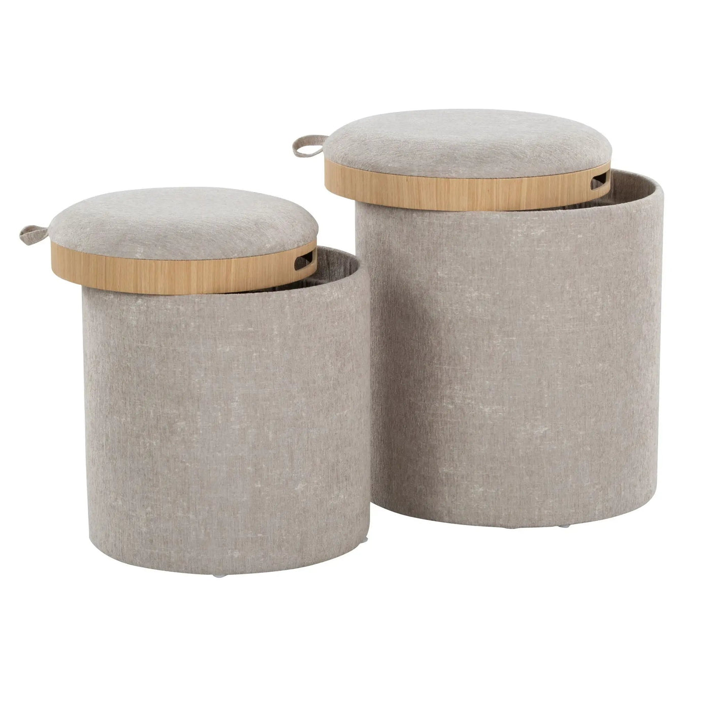Tray - Contemporary Nesting Ottoman Set by HouseOfZazla
