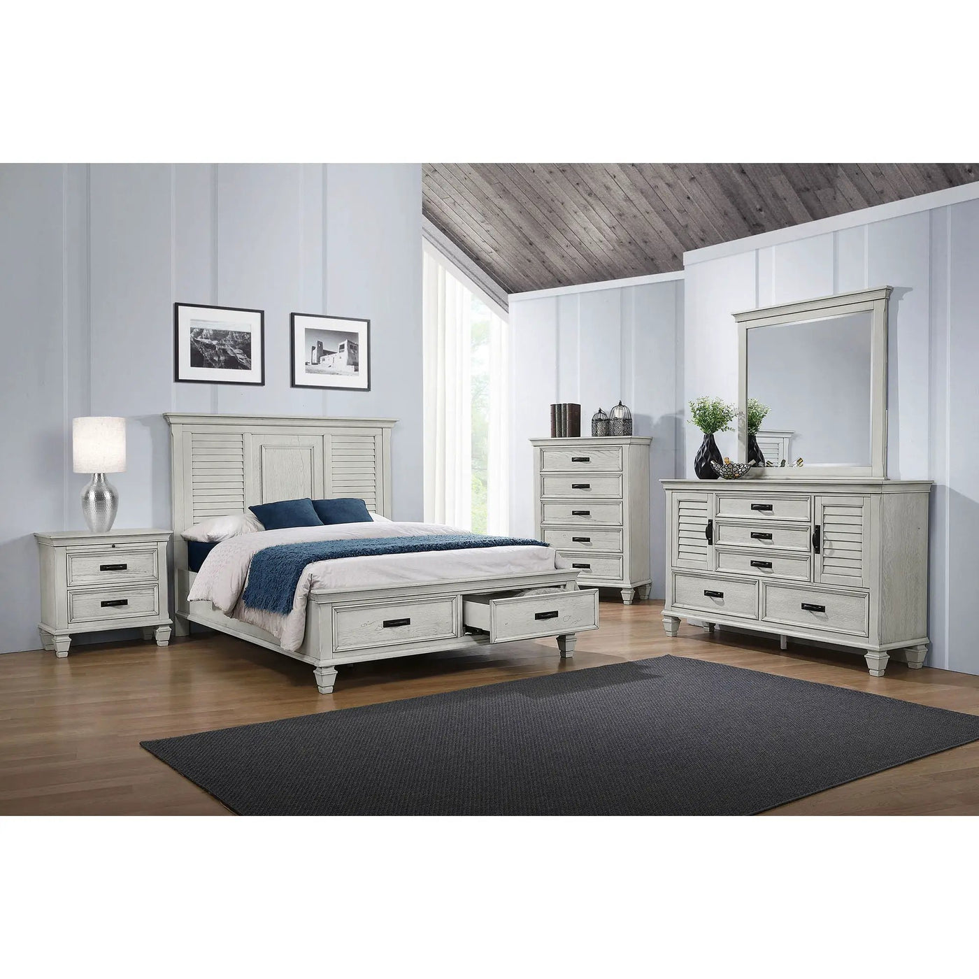 Capistrano - 2 Drawer Bed by HouseOfZazla