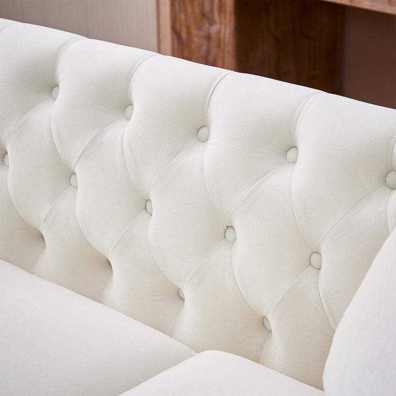 Streamline Modern L-Shaped Corner Sofa by HouseOfZazla