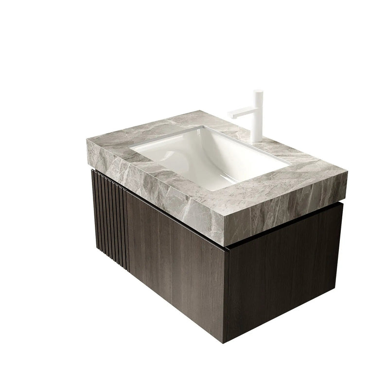 30" MURI Bathroom Sink in Light Gray by HouseOfZazla