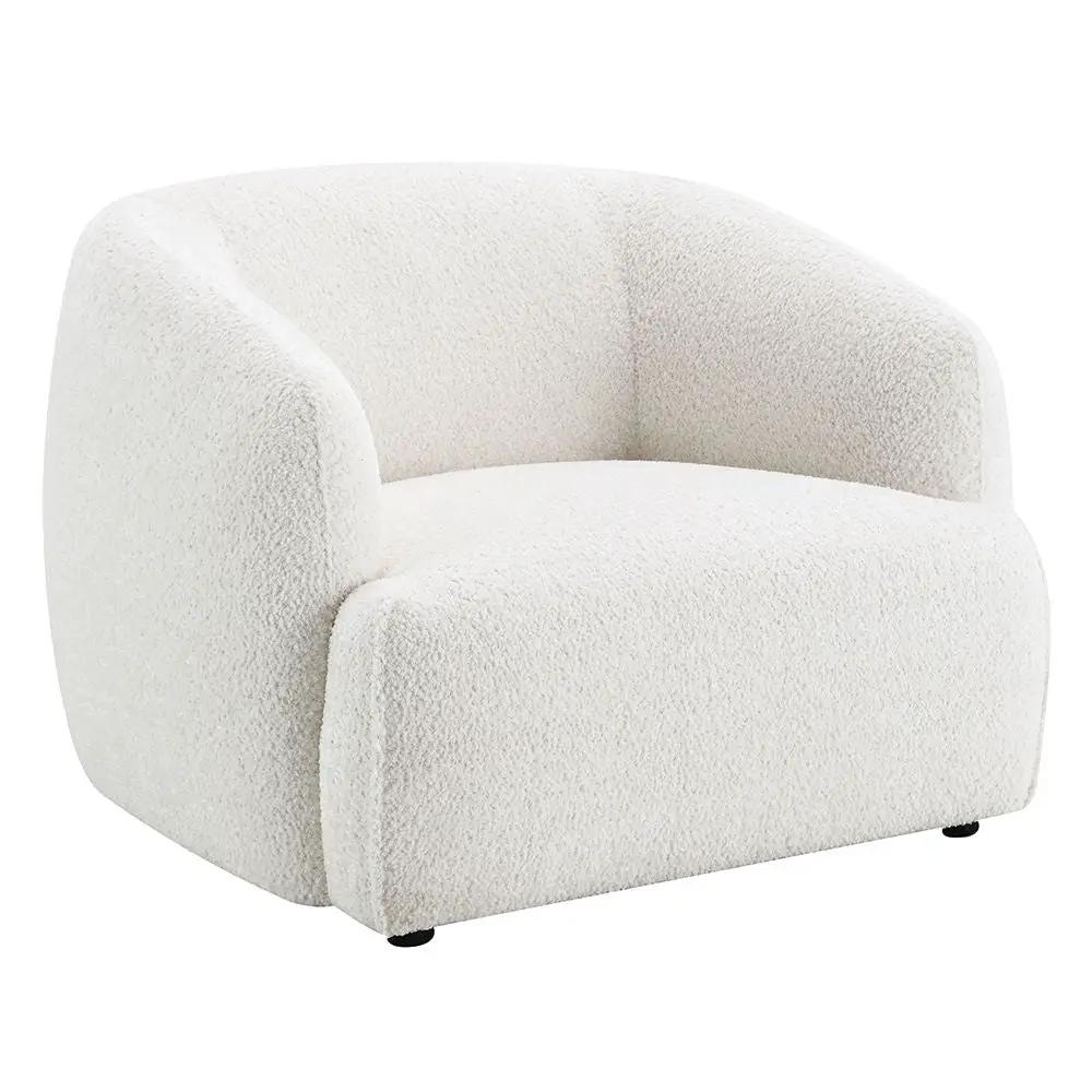 Lucifer - Chair - White Shimmer Chenille by Unique Piece Furniture