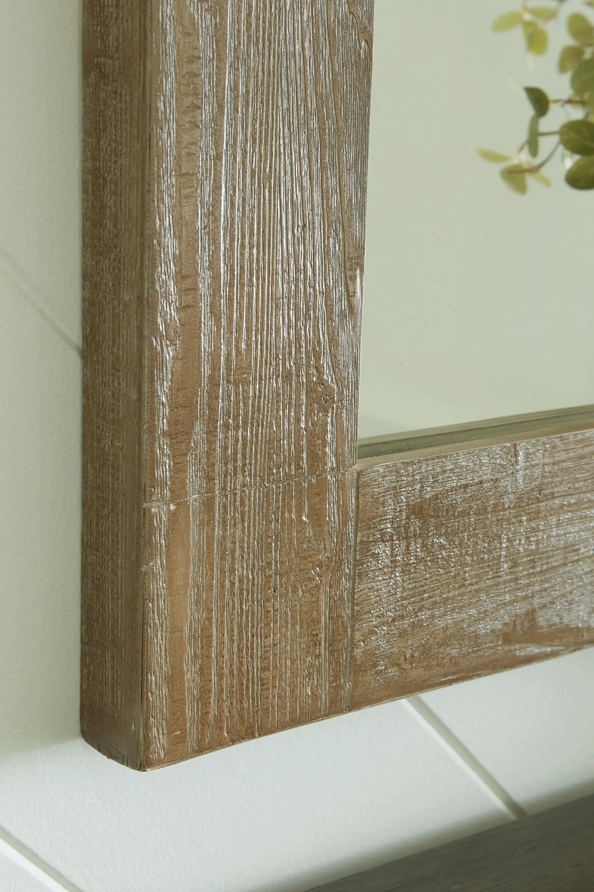 Waltleigh - Accent Mirror - Distressed Brown by Unique Piece Furniture