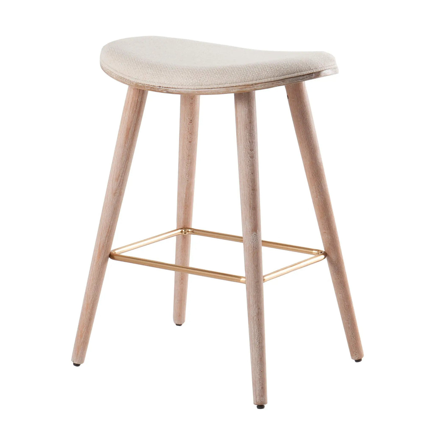 Saddle - Contemporary Counter Stool (Set of 2) by HouseOfZazla