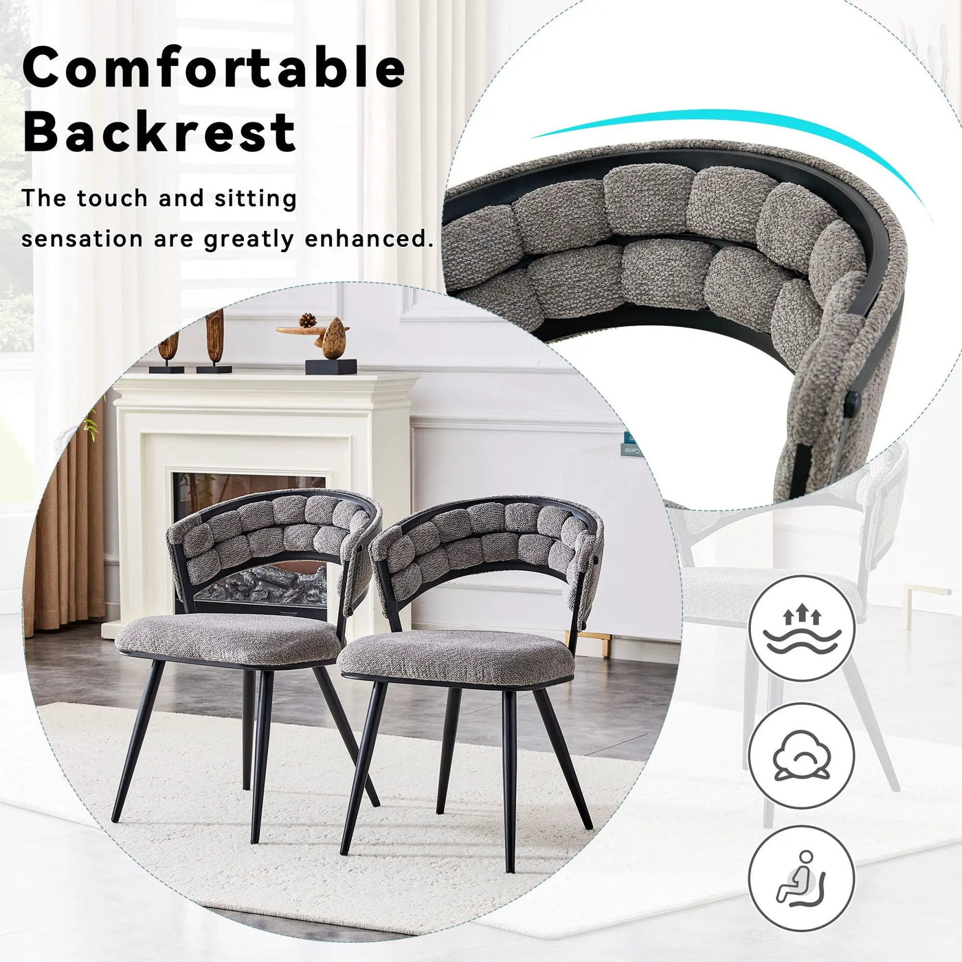 Dining Chairs For Dining Room & Kitchen (Set of 2) by HouseOfZazla