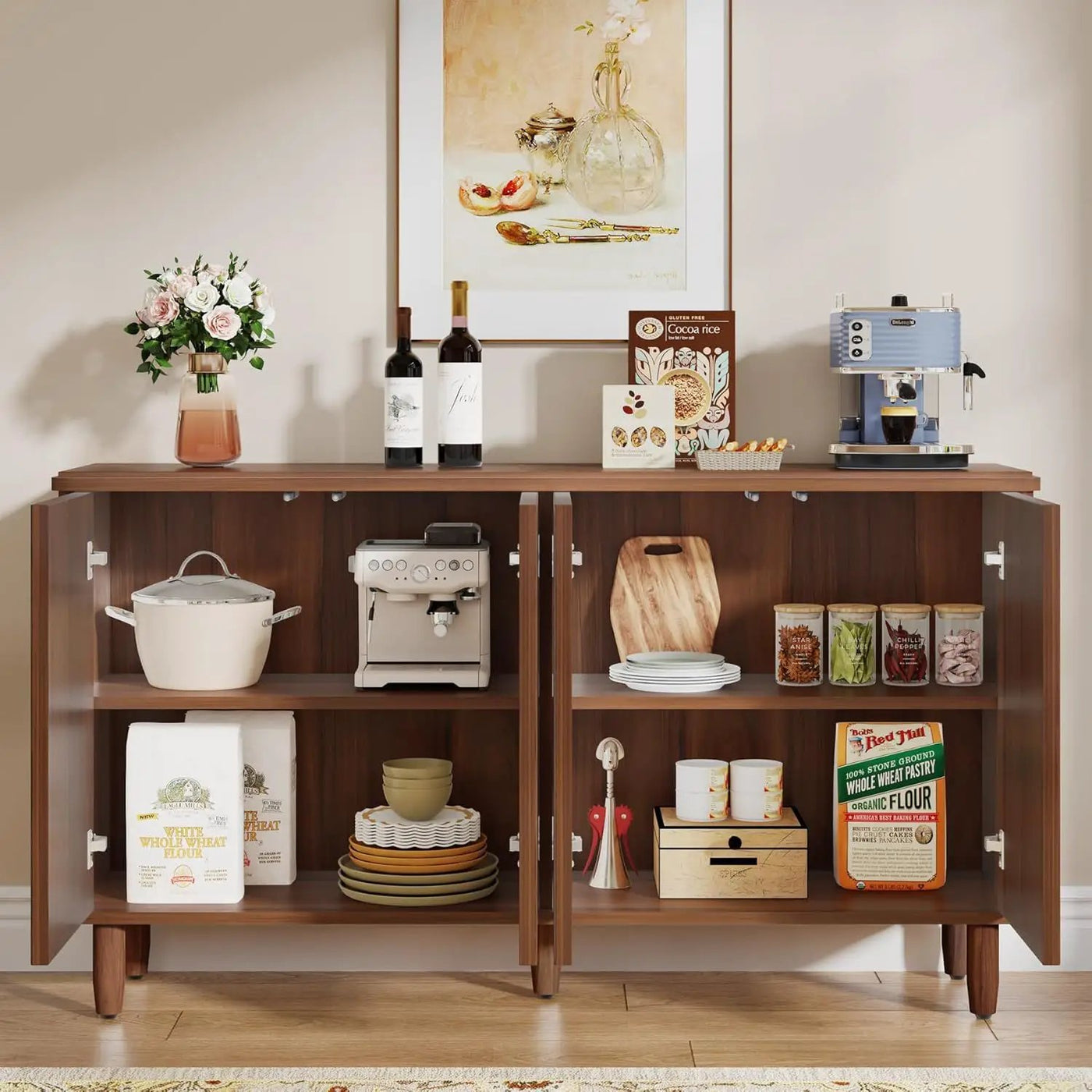 Buffet Sideboard Cabinet With Storage by HouseOfZazla
