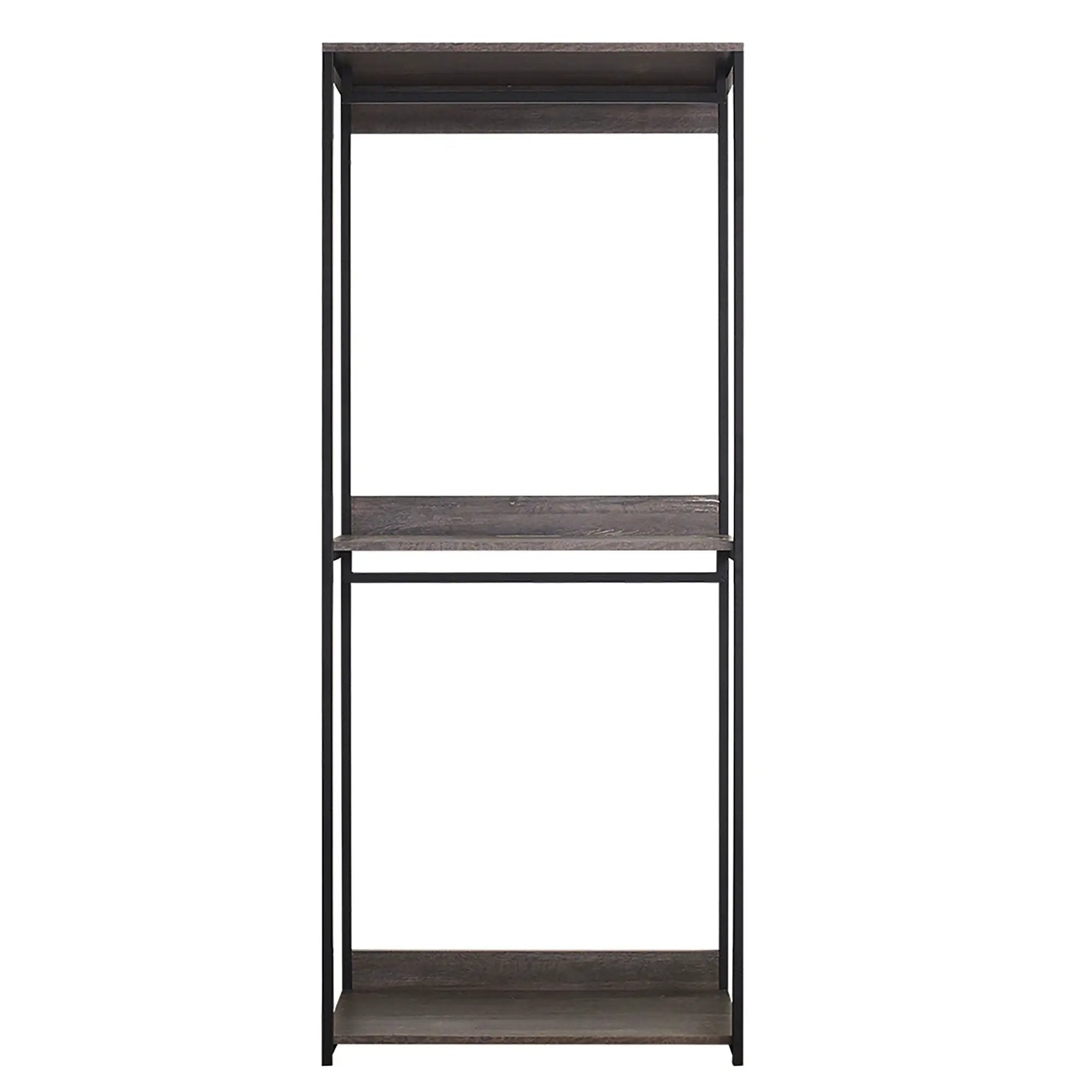 Monica - Farmhouse Industrial Wood Walk In Closet by HouseOfZazla