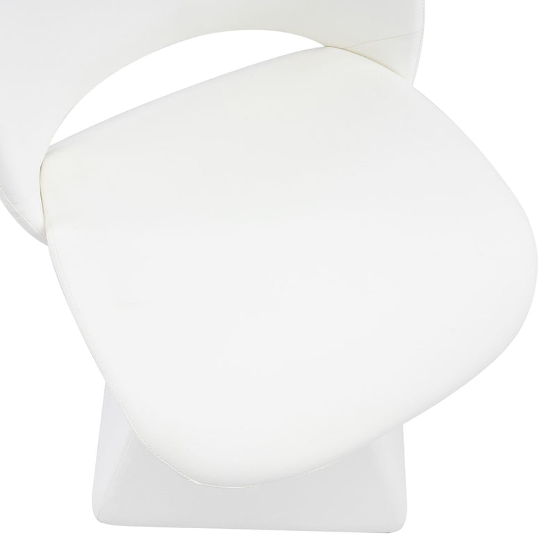 Modern Swivel Dining Chair With High Back